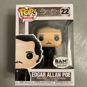 Edgar Allan Poe Funko Pop - BAM Exclusive